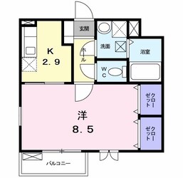 セレーノの物件間取画像